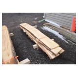 (6) Air Dried Live Edge Cedar Boards (6) Air Dried Live Edge Cedar Boards
