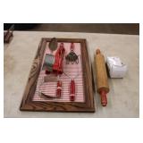 Kitchen utensil display & other Kitchen utensil display & other