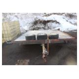 Double snowmobile trailer Double snowmobile trailer