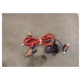 Set of Jumper Cables & Battery Maintainer Set of Jumper Cables & Battery Maintainer