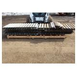 Cedar picket fencing Cedar picket fencing