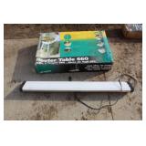 Router table & LED shop light Router table & LED shop light