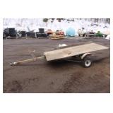 Single Axle Snowmobile Trailer Single Axle Snowmobile Trailer