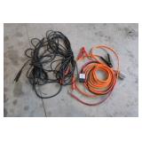 Jumper cables & set of welding cables Jumper cables & set of welding cables