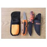 Whitetail Unlimited hunting knife set Whitetail Unlimited hunting knife set