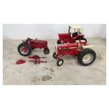 (3) IH Die Cast Tractors (3) IH Die Cast Tractors