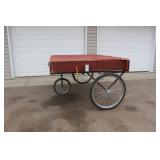 Custom made work bench on wheels Custom made work bench on wheels