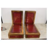 (2) Budweiser Millennium collector boxes (2) Budweiser Millennium collector boxes