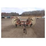 H & S bi fold wheel rake H & S bi fold wheel rake