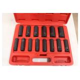 Sunex 14 piece deep well impact sockets Sunex 14 piece deep well impact sockets