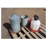 (4) Chicken Feeders (4) Chicken Feeders