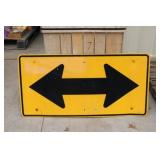 Steel Road Sign