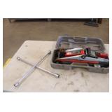 Floor Jack & Tire Wrench
