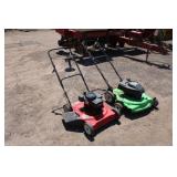 (2) Push Lawn Mowers