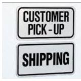 Pick-Up & Shipping