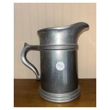 Pewter pitcher