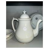 Six pieces of Alfred Meechan, ironstone, coffee