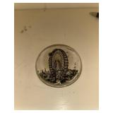 Early Ferris wheel paperweight