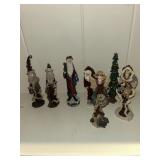 Boyds bears folk stones Christmas decorations