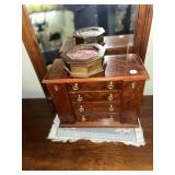 Jewelry box and miscellaneous costume jewelry