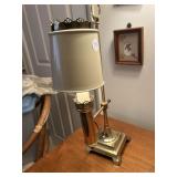 Brass desk light
