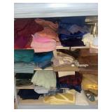 Large amount of material for rug, making, and