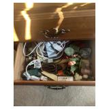 Three drawers full of candles