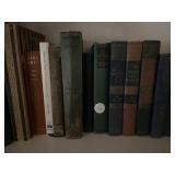 Various books: poetry, Zane, Gray, Pinocchio
