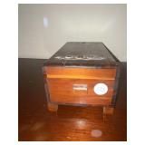 Cedar jewelry box - letters and envelopes 1929 era