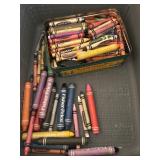 Crayons and markers