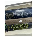 Shelf of books: birds novels, and Indians