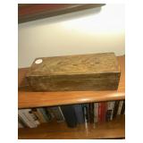 Crochet needle box and needles