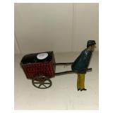 Tin express Porter toy circa 1890