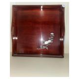 Wooden Korea serving tray