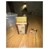 Prince Gardner cigarette box and lighter