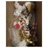 Approximately 100 Christmas ornaments - mostly