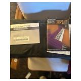 Casio, electronic keyboard and songbook