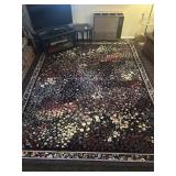 Large area rug 92' x 122'  floral design