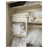Closet, full of linens