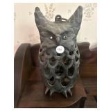 Castiron Owl Candle Holder
