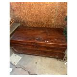 Large cedar chest