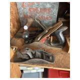 Three wood planes