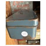 Metal toolbox, ratchet, drivers sockets, etc.