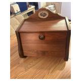 Wooden Bread Box