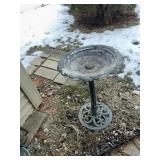 Cast Aluminum Bird Bath