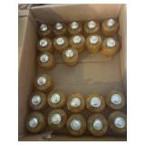 23 yellow HENNA bottle lights