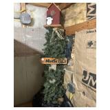 Approximately 42 inch North Pole decorative sign