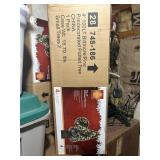 Two 4ï¿½ 100 light pre-lit Biltmore pine C