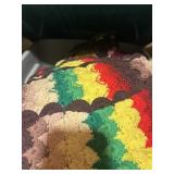 Afghans in storage tote