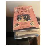 Lots of sheet music and song books